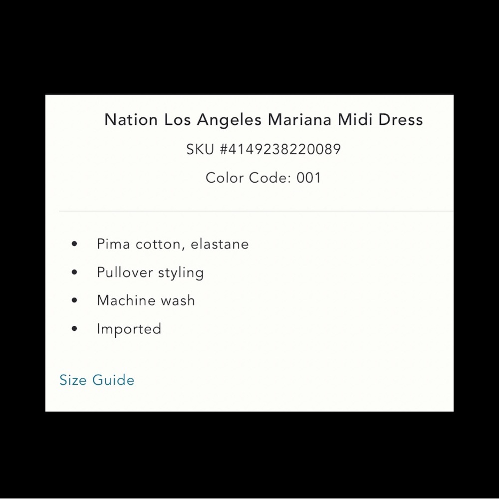 Nation LTD Mariana Midi Dress. - Picture 5 of 8
